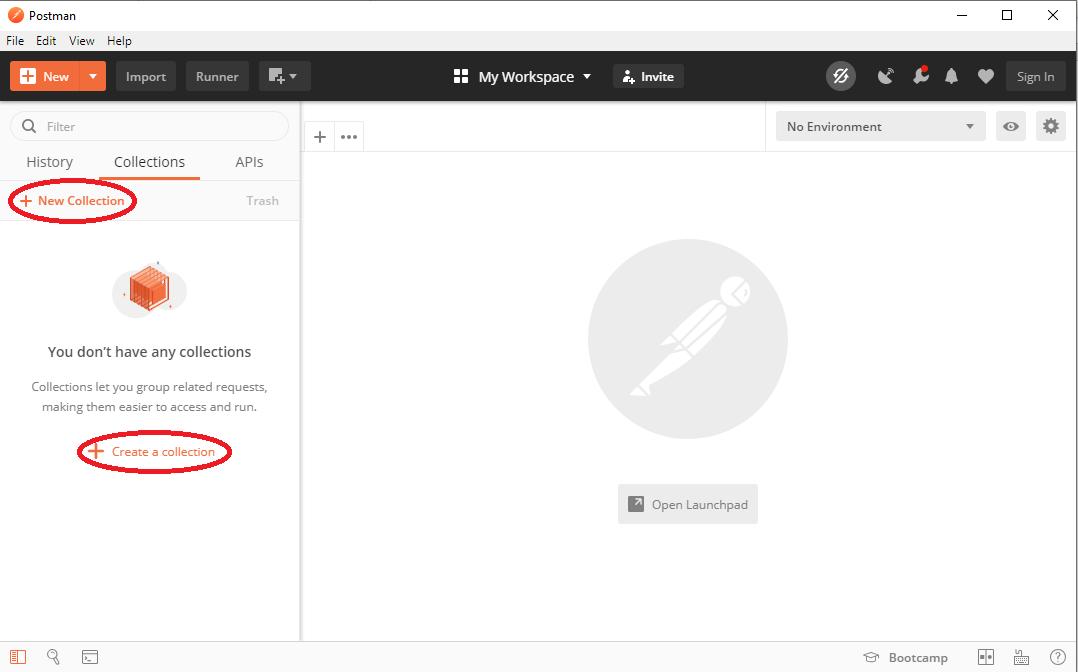 postman example