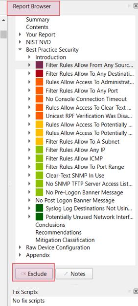exclude-false-positives-from-nipper