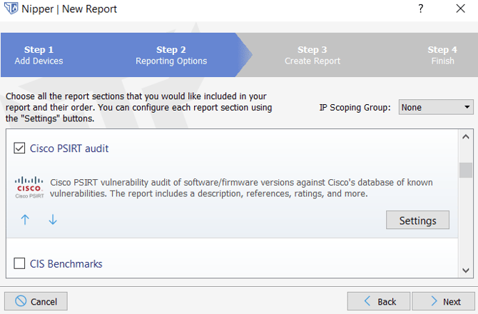 Nipper_Cisco_PSIRT_Audit