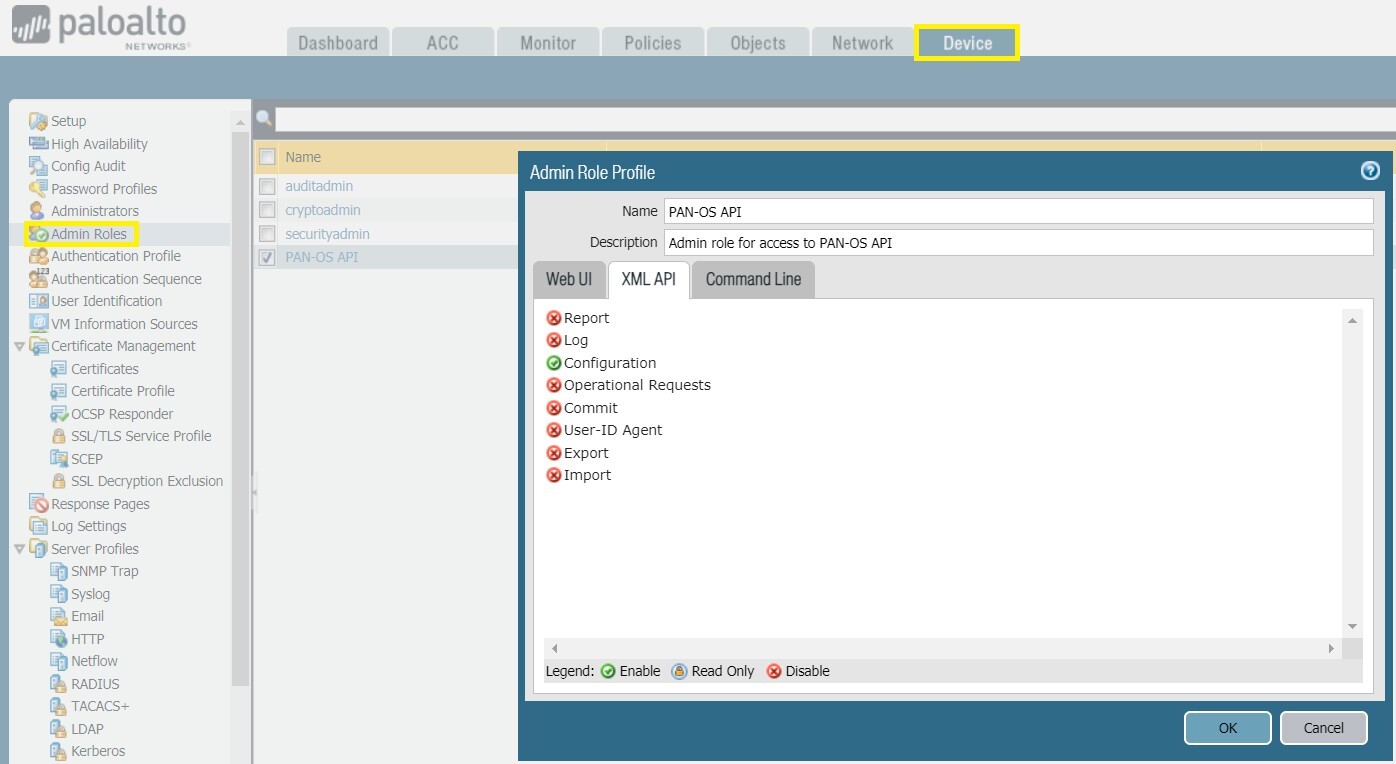 How to extract the configuration for Palo Alto Standalone Firewalls